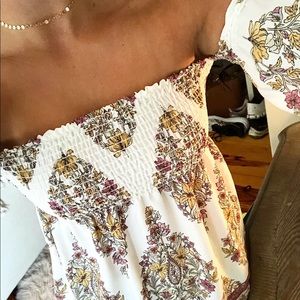 Show me your MuMu off the shoulder top